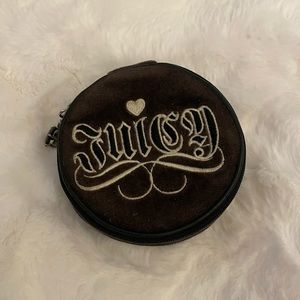 Vintage Y2K Juicy Couture Travel Jewelry Case